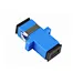 SC/UPC to SC/UPC Simplex OS2 Single Mode Fiber Optic Adapter Coupler , Product Specification:Connector Type - SC-SC, Body Style - Simplex
